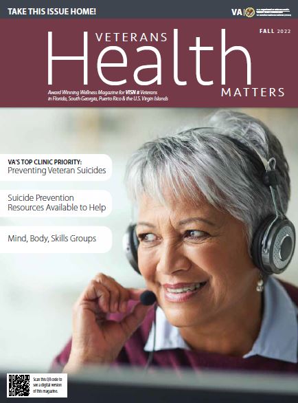 Cover of 2022 Fall Issue of Veterans Health Matters